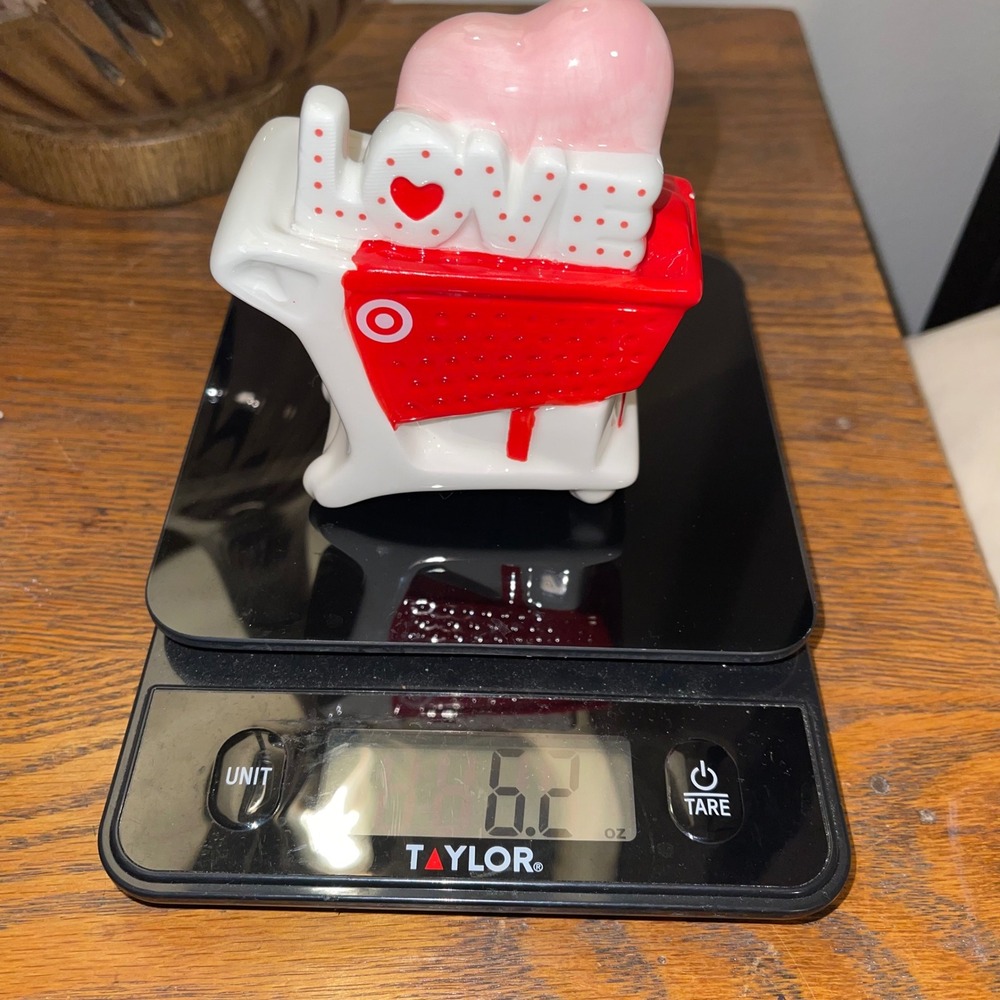 Target Spritz LOVE Heart Cart Ceramic Candy Dish Figurine Valentine‎ Decor Viral - Picture 6 of 6